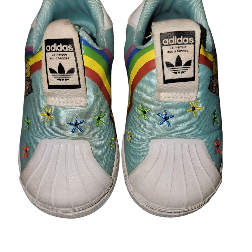Bundle 4- Maui Island Black 6 Toddler/Adidas Light Blue 6 Toddler For Girls - Picture 4 of 5